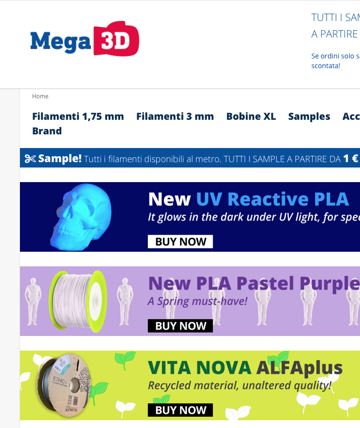 Mega 3D - art direction by Gaetana Della Sala